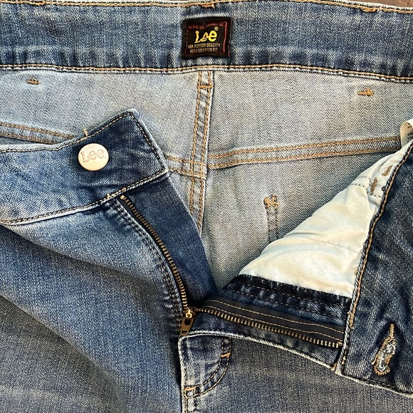 Lee® Women's Plus High Rise Skinny Jean, Size 22W Petite - Picture 10 of 14